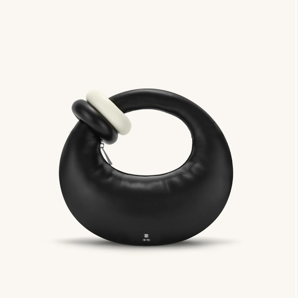 ABACUS TOP HANDLE BAG - BLACK